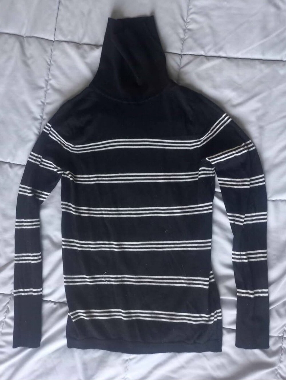 Banana Republic striped merino wool sweater